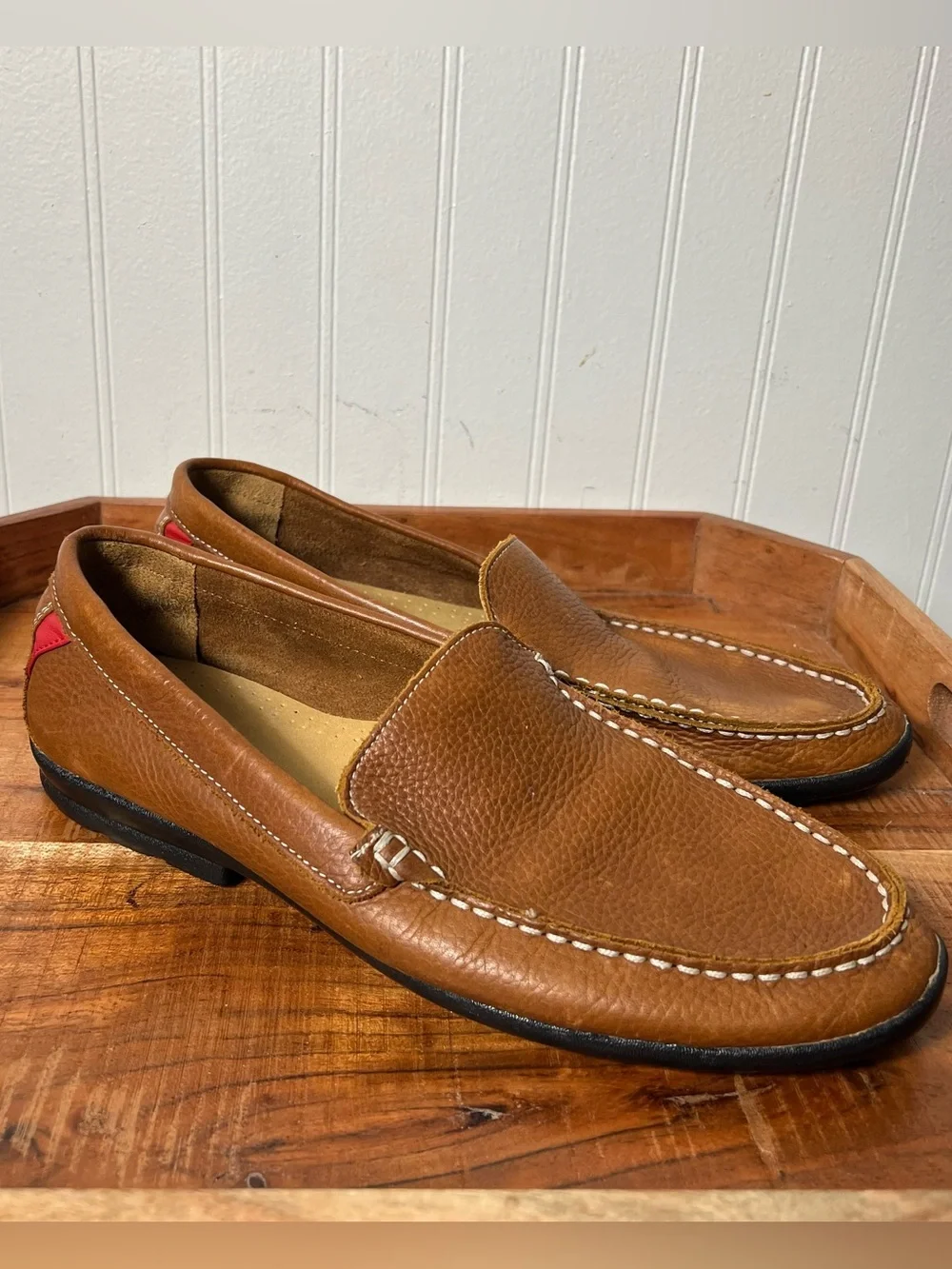 FootJoy Club Casuals Leather Loafer Mens Golf Shoe